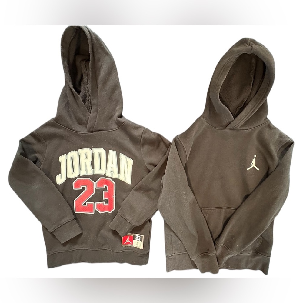 Jordan Kids Hoodie Bundle (2 Hoodies) – Sizes 6 Medium & Small